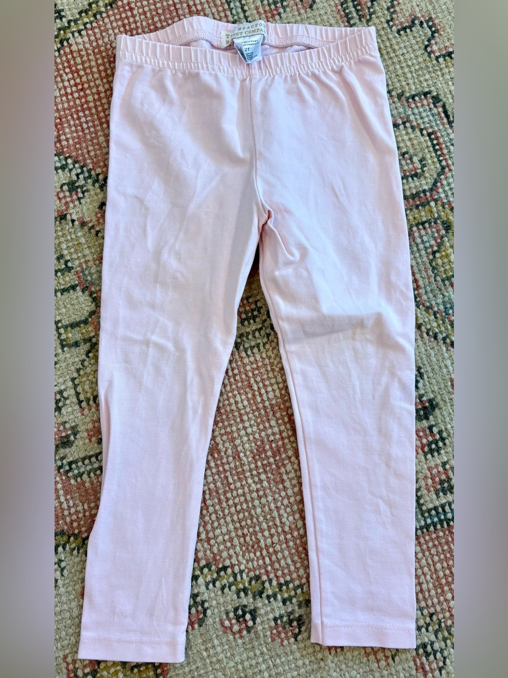 The Beaufort Bonnet Company Light Pink Girls' Leggings